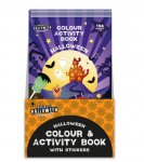 Halloween Colour & Activity Book with Stickers