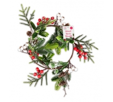 Mixed Berry Christmas Wreath 36cm