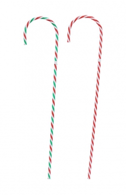 Deco Candy Cane 60cm ( Assorted Designs )