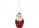 Christmas Santa Glitter Hanging Decorations