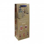 FATHER DAY BEER KRAFT BOTTLE BAG