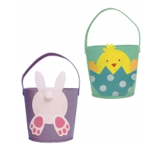 Easter Large Felt Bucket