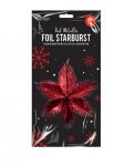 Red Foil Starburst
