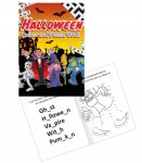 Halloween A6 Colour & Puzzle Book X 24 (12p Each)