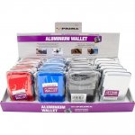 Aluminium Credit Card Case Wallet ( Assorted Colours )