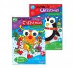 Christmas Wobbly Eyes Colouring Book