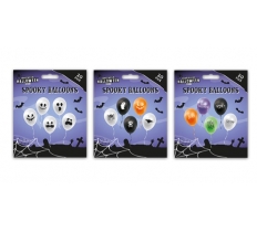 Halloween Spooky Printed Balloons 20pk