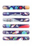 Space Snap Bracelets With Print (6 Assorted Designs) X 120