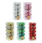 Baubles 60mm 20 Pack ( Assorted Colours )