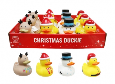 Christmas Duck Vinyl 10Cm