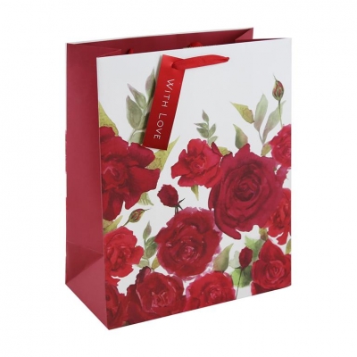 Romantic Flowers Large Bag