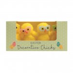 Easter Decorative Chicks 4 Pack