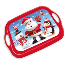 Christmas Party Melamine Tray Characters