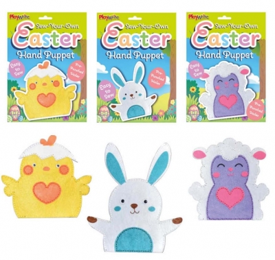 MYO EASTER HAND PUPPETS 25X18CM