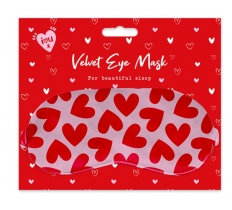 Valentine's Velvet Eye Mask