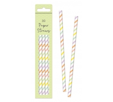 Easter Paper Straws 30 Pack