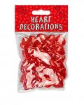 VALENTINE'S DAY ACRYLIC HEART DECORATIONS 75G