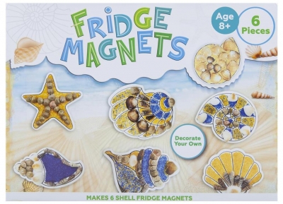 DIY Shell Fridge Magnet Decorating Set