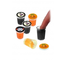 Halloween Mini Slime Tubs 3cm x 3.8cm ( Assorted Colours)