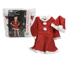 Girls Santa Outfit ( 2 Pack )