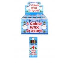 Christmas Crayon 4Pc X120Pcs (8P Each)