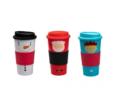 Christmas Character Cute Travel Cup