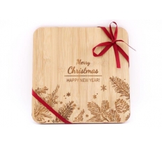 Christmas Bamboo Chopping Board