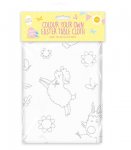 Colour Your Own Easter Table Cloth