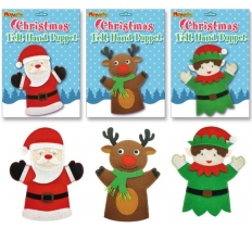 Make Your Own Christmas Hand Puppets 25X18cm