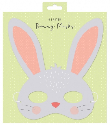 Easter - 4 Card Bunny Face Masks