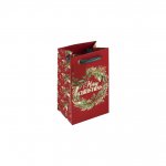 Christmas Embossed Wreath Perfume Bag