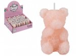 Mother's Day Scented Rose Bear Candle 6.6cm