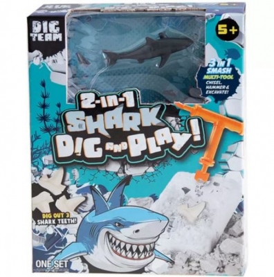 2 In 1 Shark Dig And Play