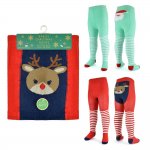 Christmas Babies Bum Design Tights