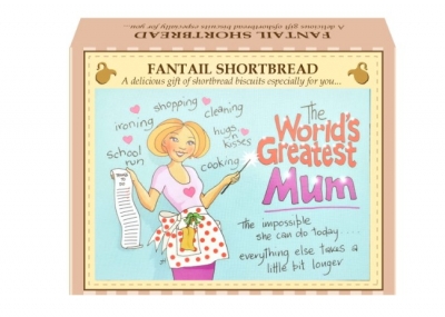 Fantail Shortbread 125G With Mum Postcard Gift Box