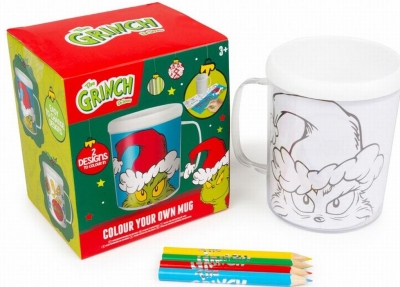 The Grinch Colour In Your Own Mug