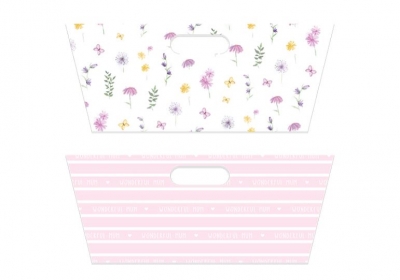 MOTHER'S DAY PRINTED HAMPER TRAY 30CM