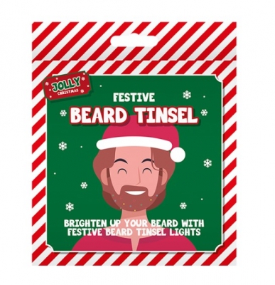 Christmas Beard Tinsel