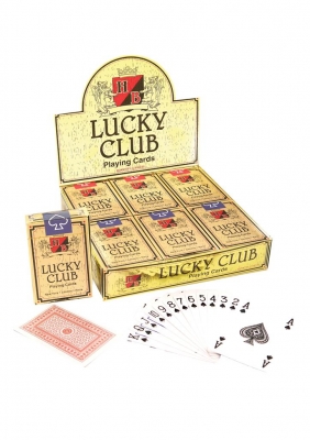 Lucky Club Playing Cards 9cm X 6cm