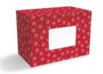 Christmas Snow Flake Design Postal Box Large