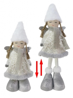 Christmas Extendable Standing Fairy ( 40cm - 50cm )