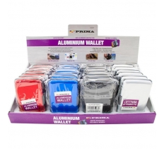 Aluminium Credit Card Case Wallet ( Assorted Colours )