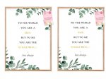 Mother's Day Hanging Plaque with Quote