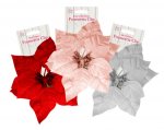 Poinsettia Clip