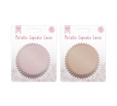 Mothers Day Metallic Cupcake Cases 60 Pack