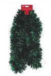 Christmas Chunky Dark Green Tinsel 2m