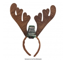 Brown Antler Headband 31 x 34cm