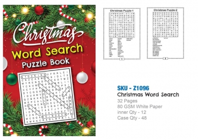 Xmas Word Search Book (ZERO VAT)