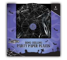 Halloween Paper Plates 22.5cm 8 Pack