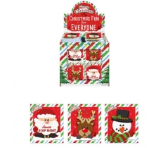 Christmas Notebook 7x6cm x 48 Pack (10p Each)